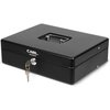 Carl Mfg Security Box, 7"Wx10"Lx3-1/2"H, Black CUI82011